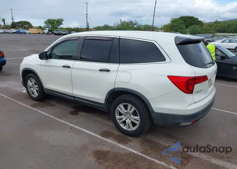 2017 Honda Pilot Lx z USA, uszkodzony, nr VIN 5FNYF5H19HB039369